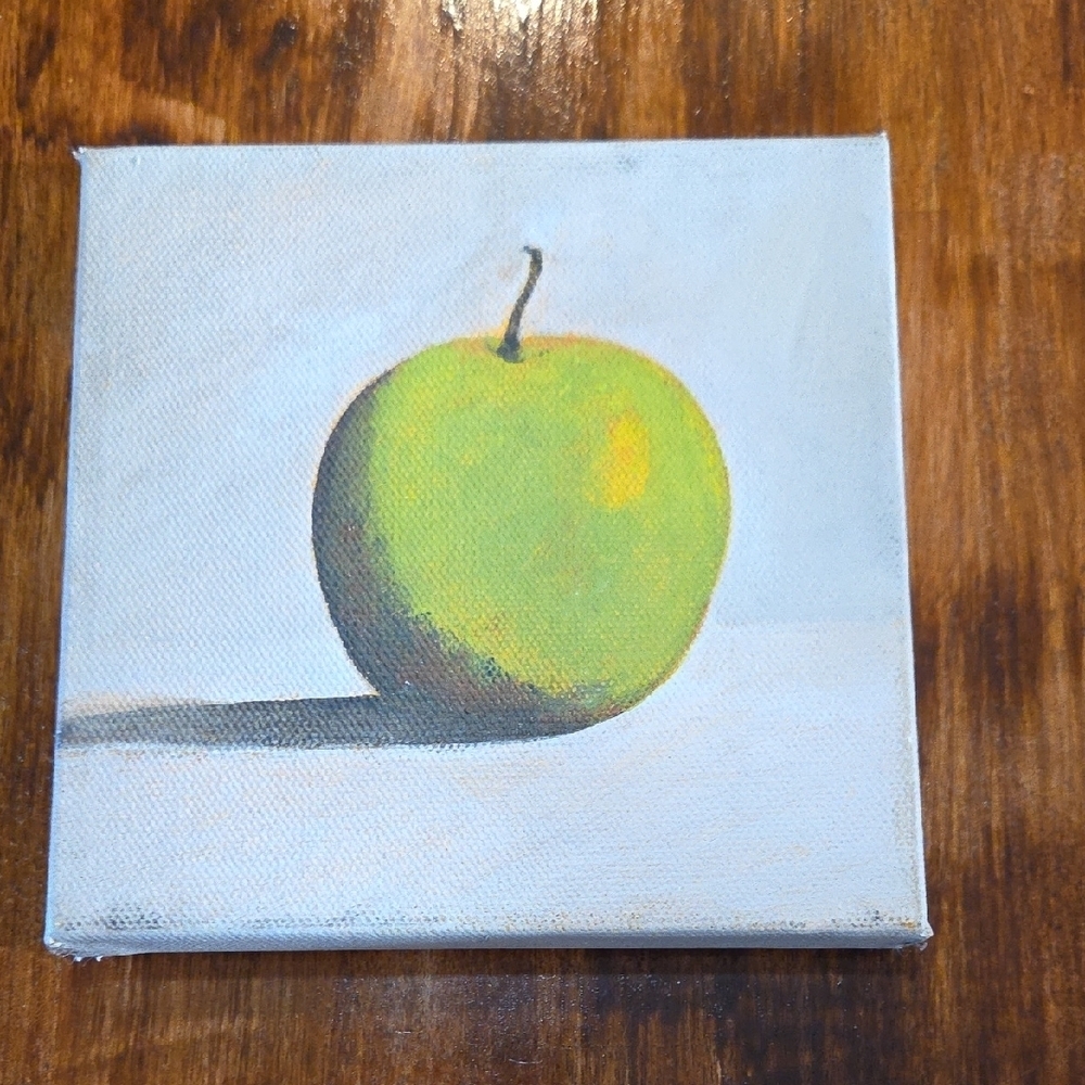 Green Apple Canvas Art